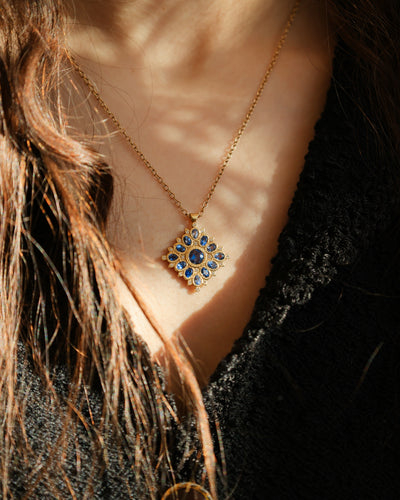 Blue Sapphire Pendant