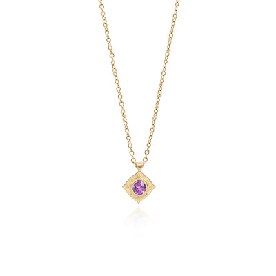 Drops of Happiness Pendant in Pink Sapphire