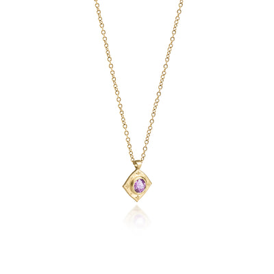 Drops of Happiness Pendant in Pink Sapphire