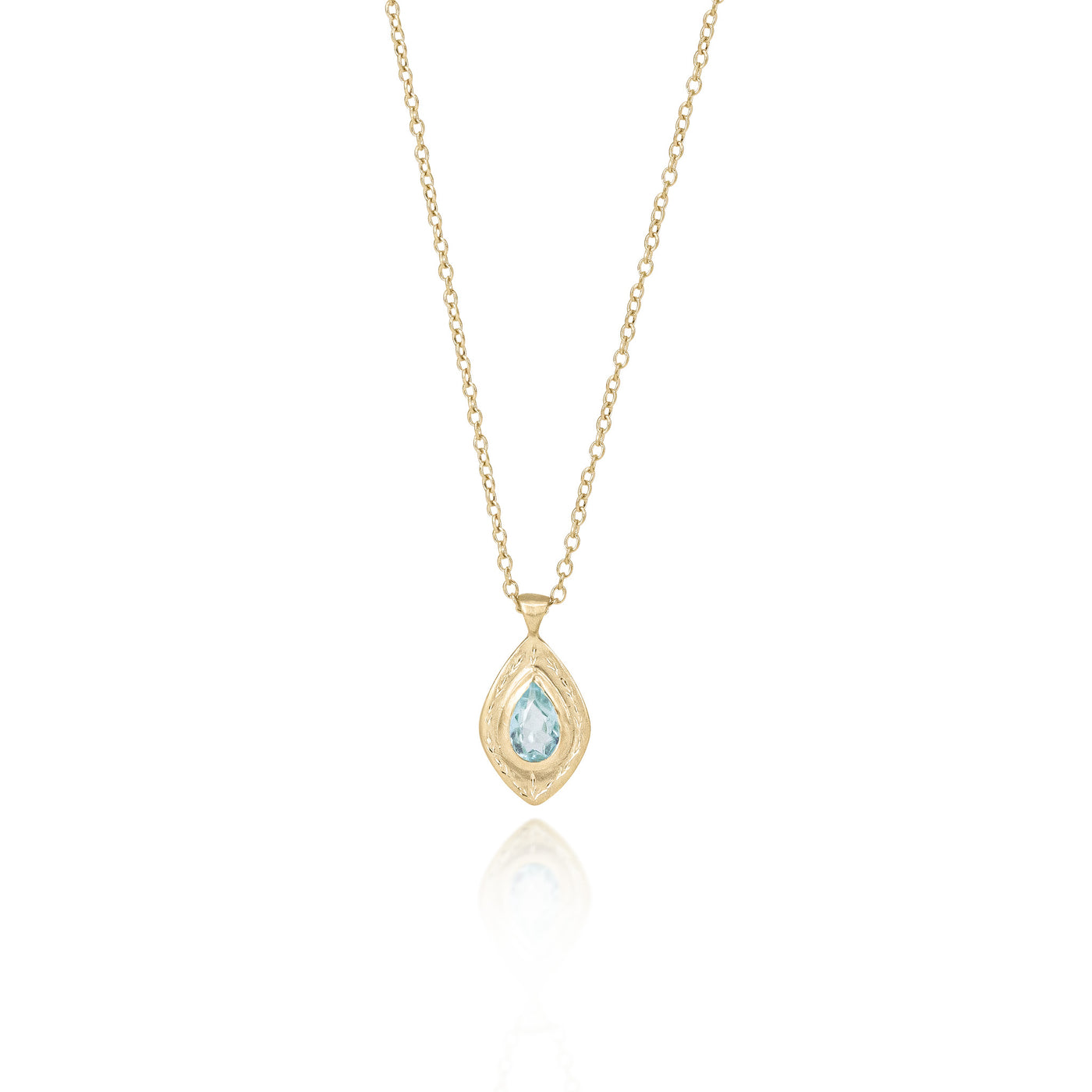 Drops of Happiness Pendant in Paraiba Tourmaline