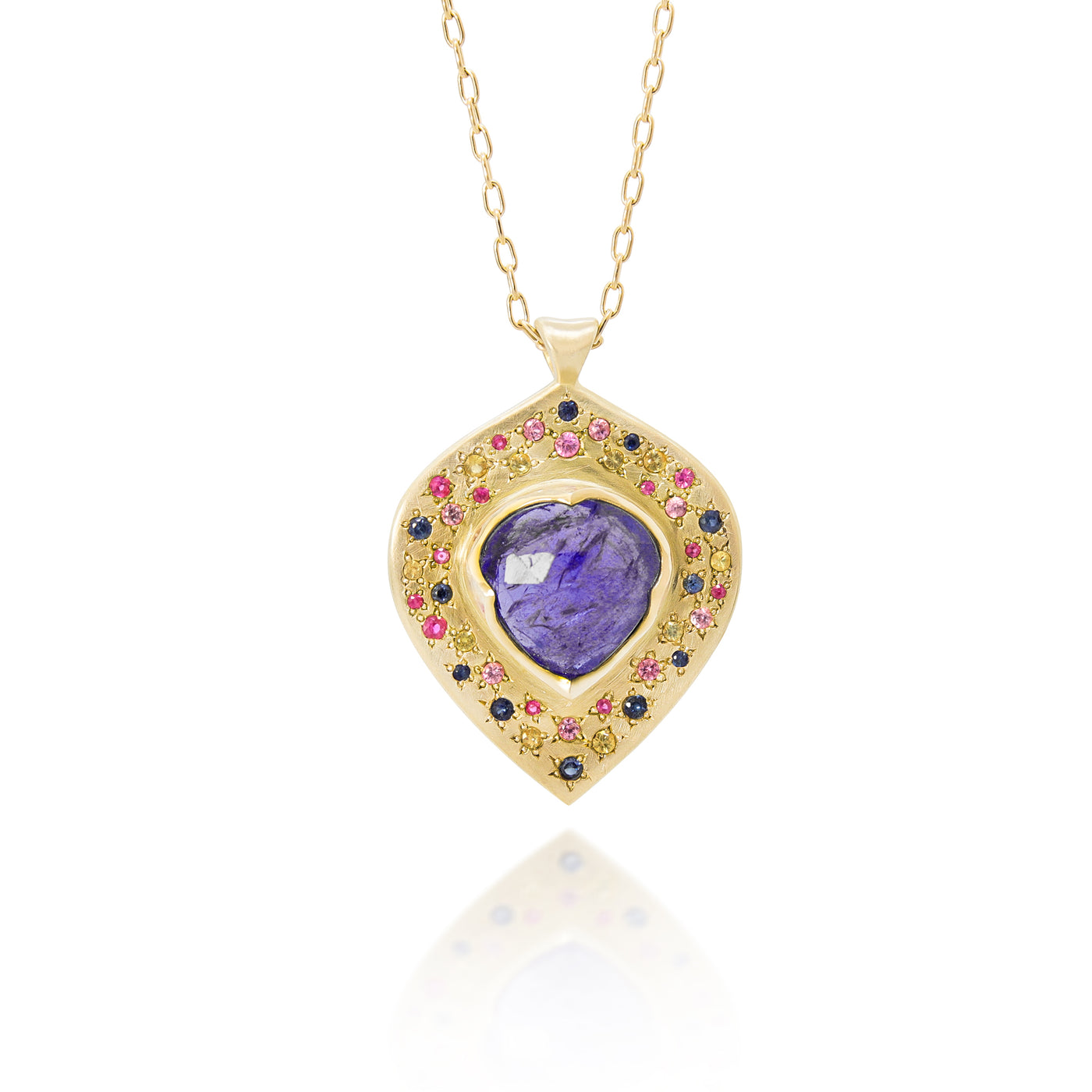 Tanzanite Drop Pendant