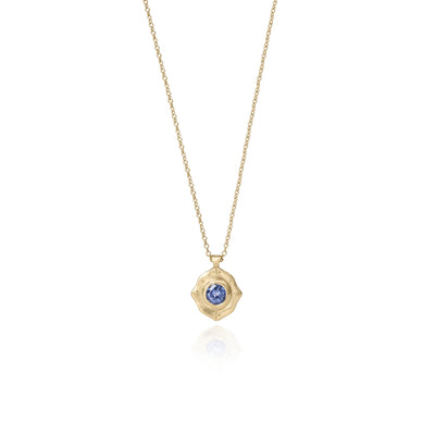 Drops of Happiness Pendant in Blue Sapphire