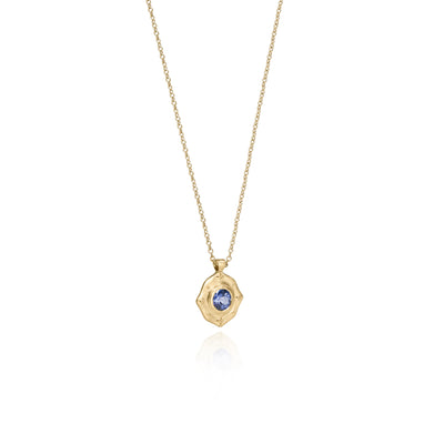 Drops of Happiness Pendant in Blue Sapphire