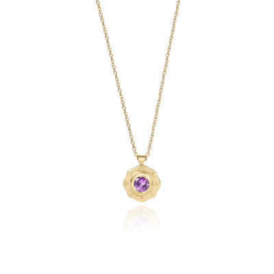 Drops of Happiness Pendant in Pink Sapphire