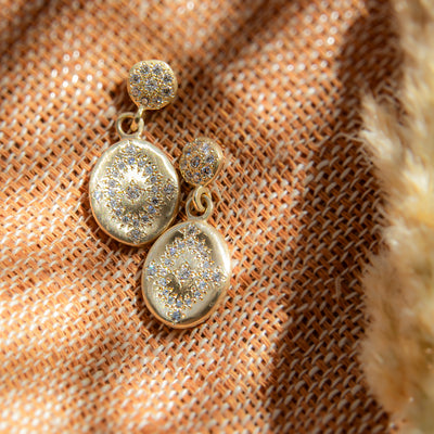 Day Dream Charm Stud Earrings