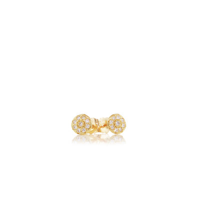 Floret Charm Stud Earrings