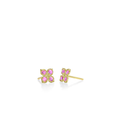 Flower Charm Studs