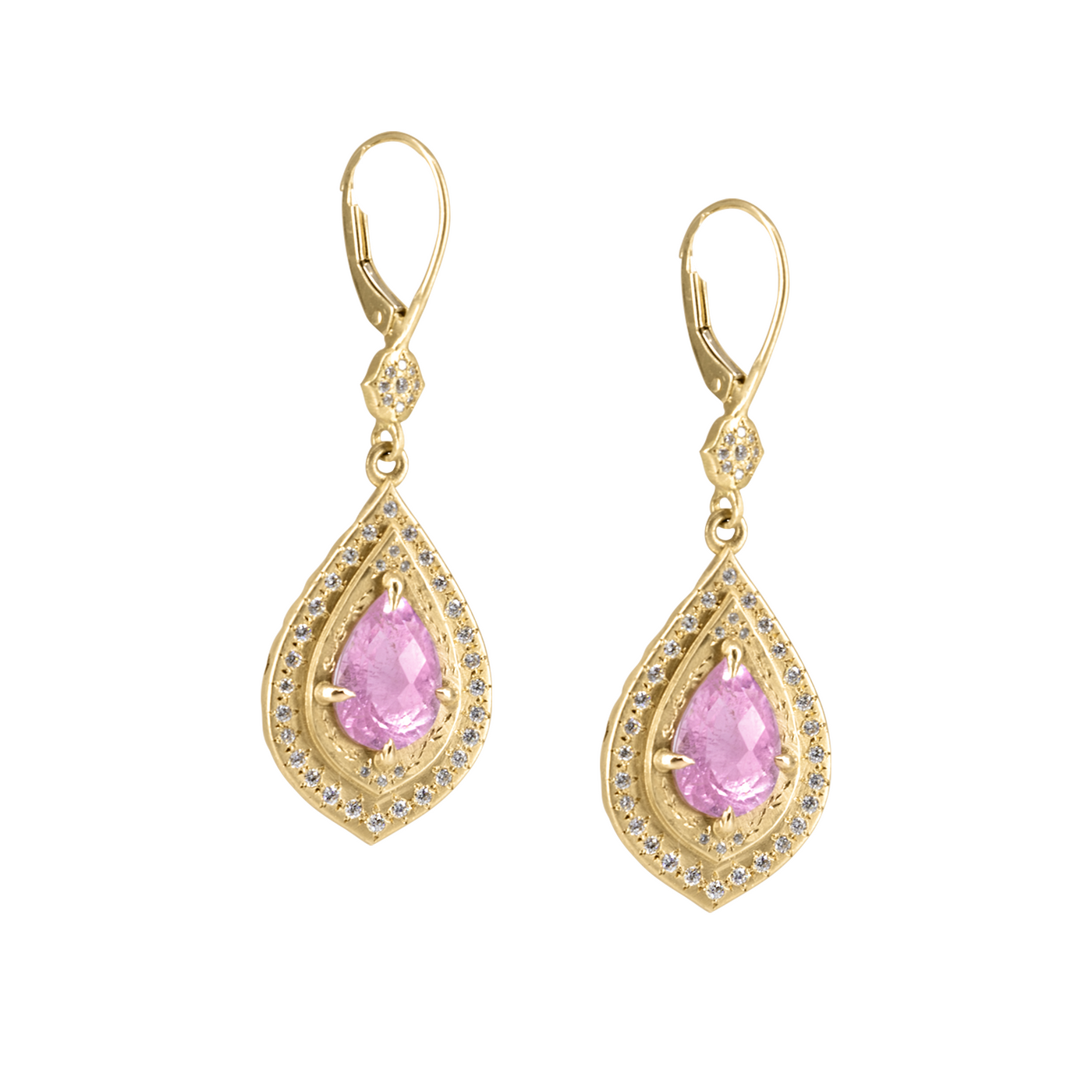 Afghani Tourmaline Earrings