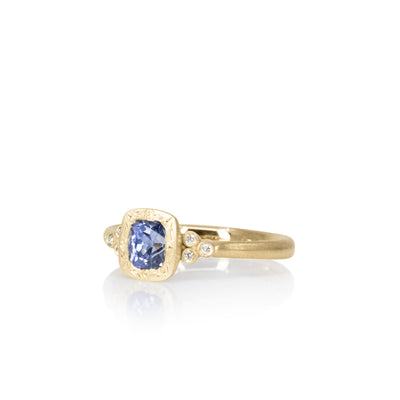 Cushion Sapphire Ring