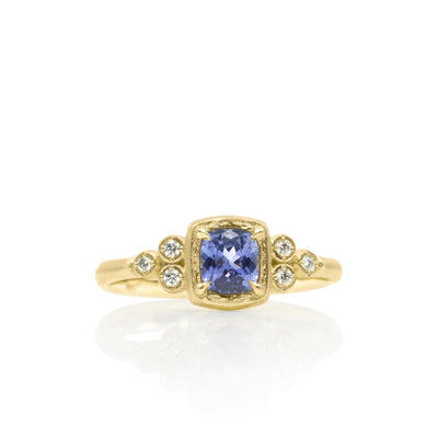 Sapphire Diamond Ring