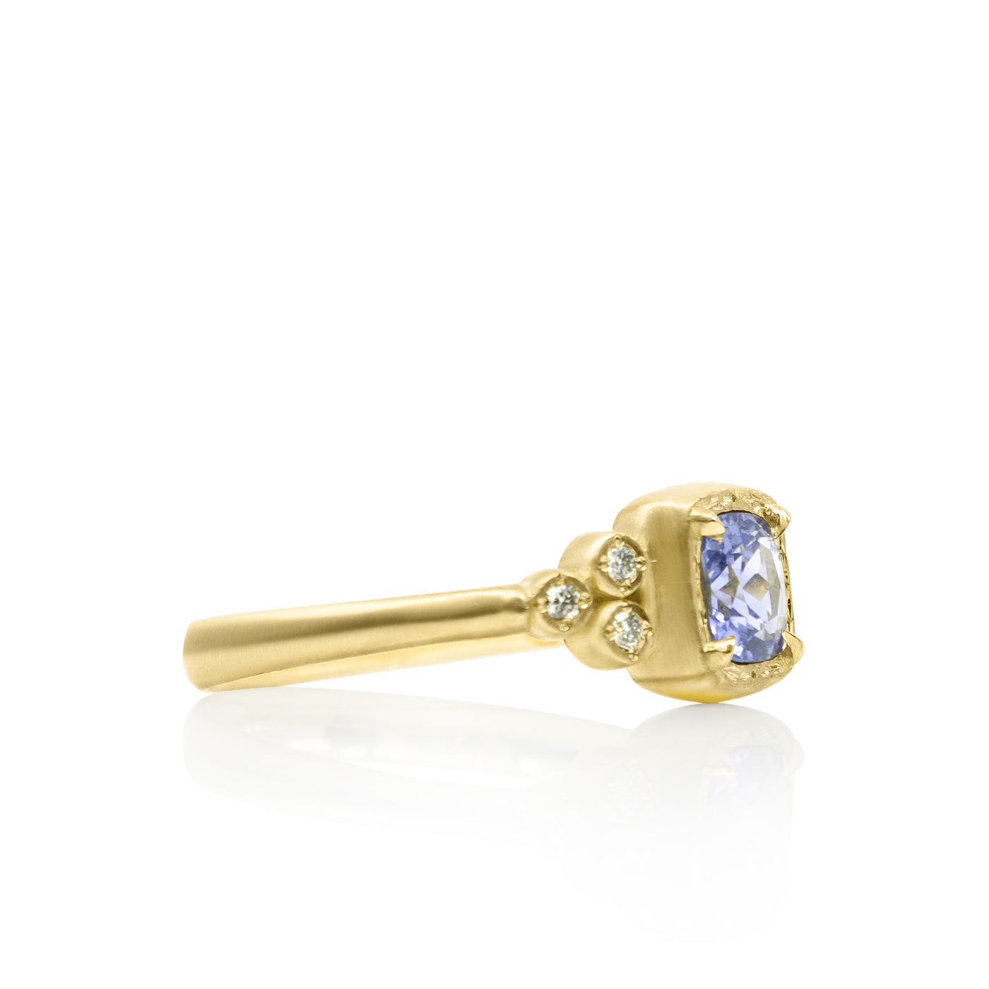 Sapphire Diamond Ring