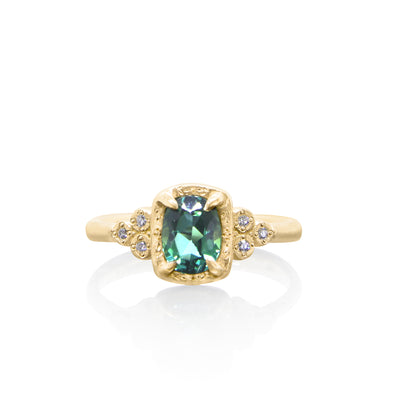 Green Tourmaline Ring