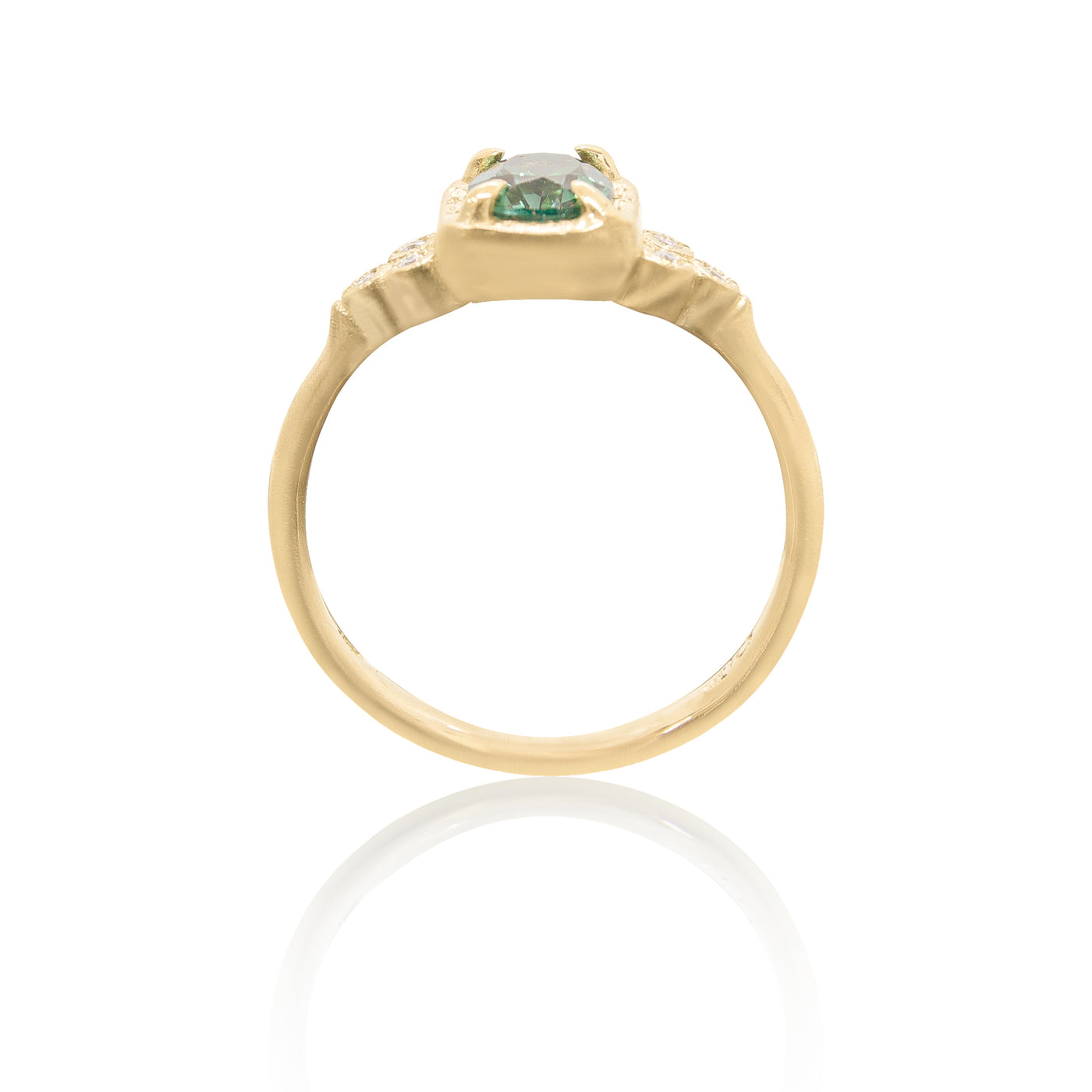 Green Tourmaline Ring