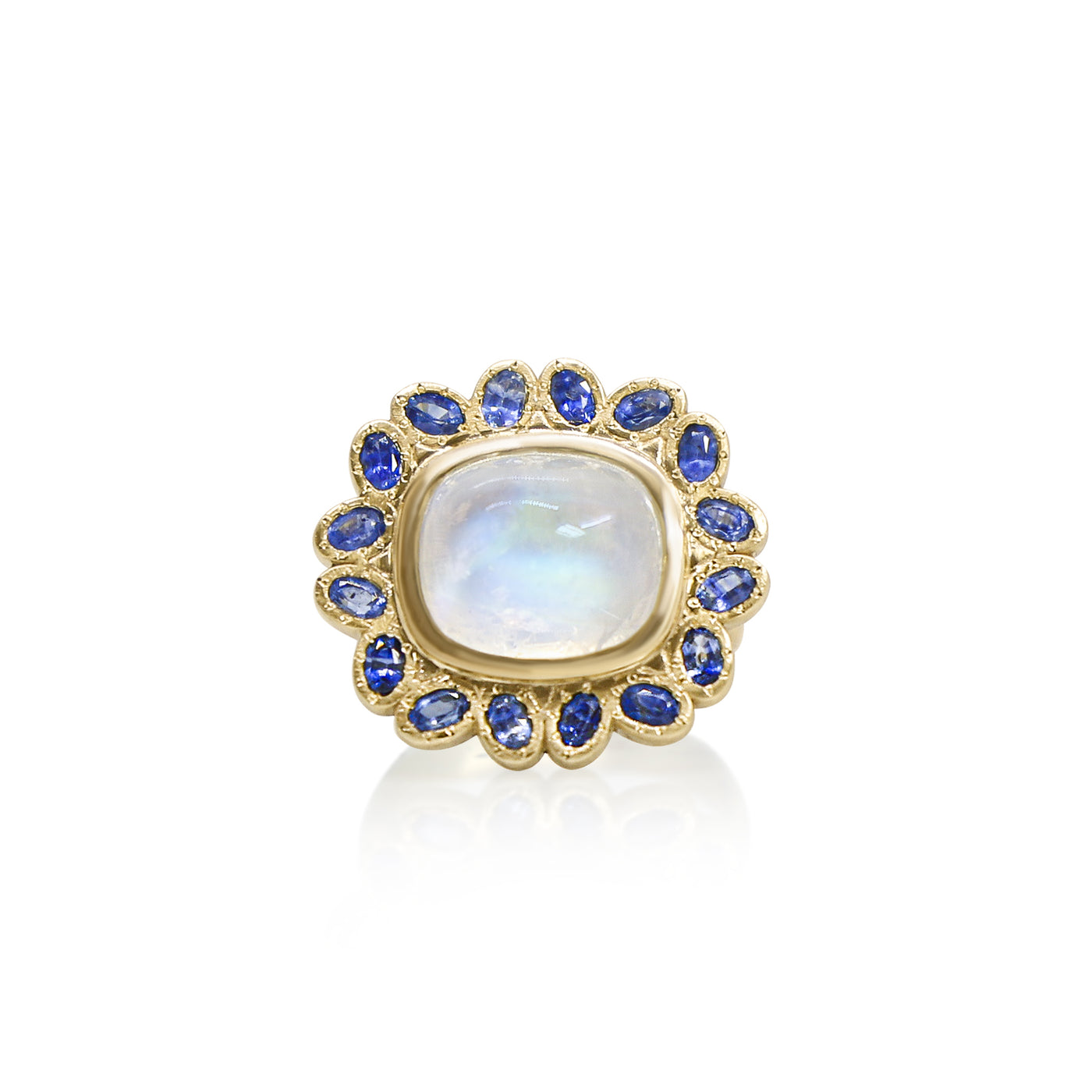 Luna Bloom Moonstone Ring