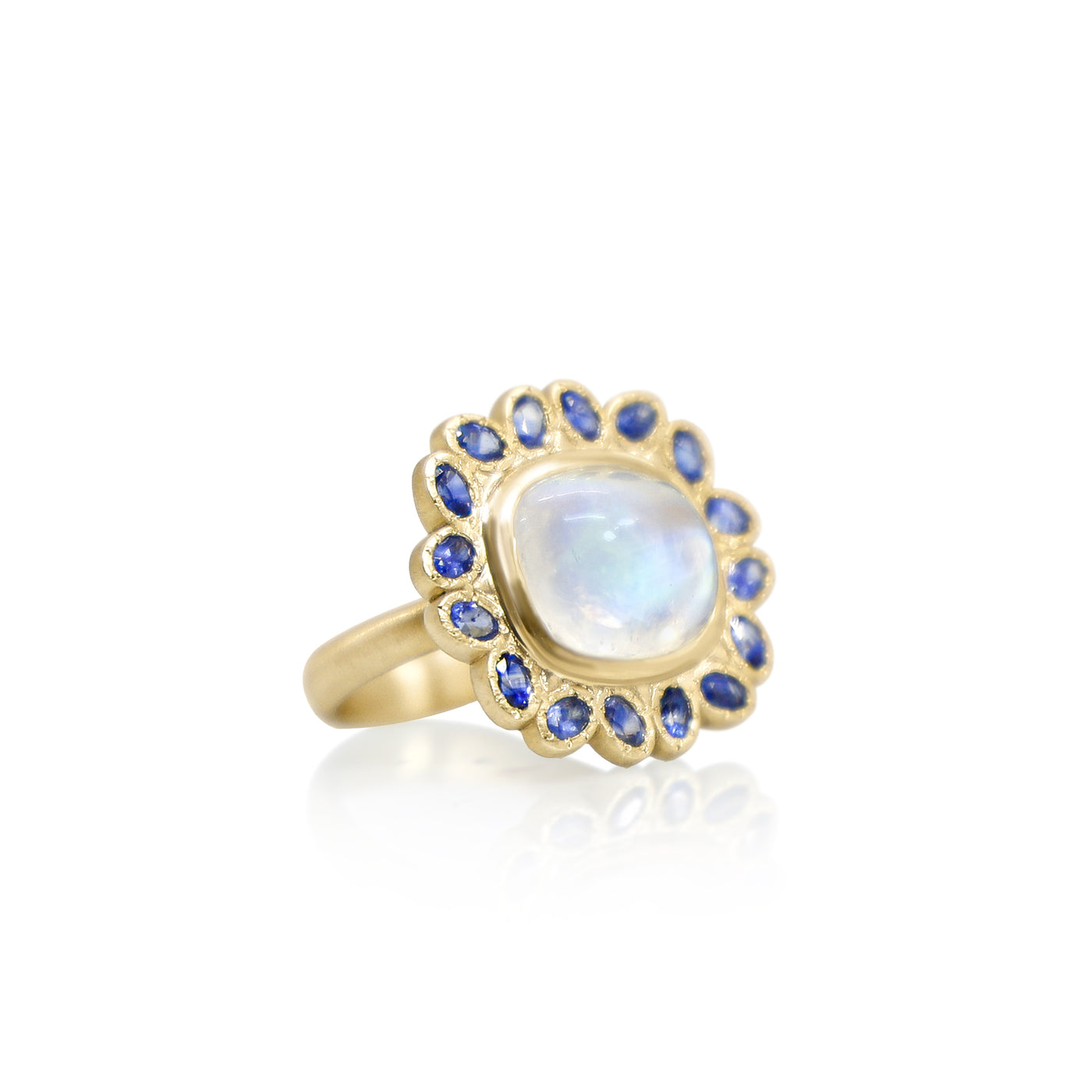 Luna Bloom Moonstone Ring