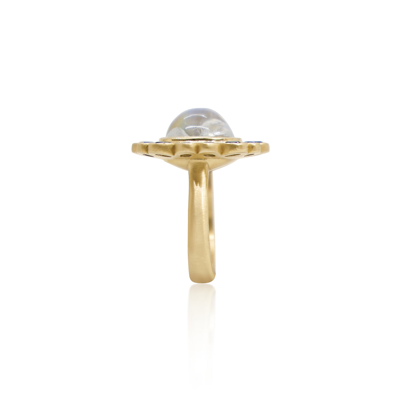 Luna Bloom Moonstone Ring