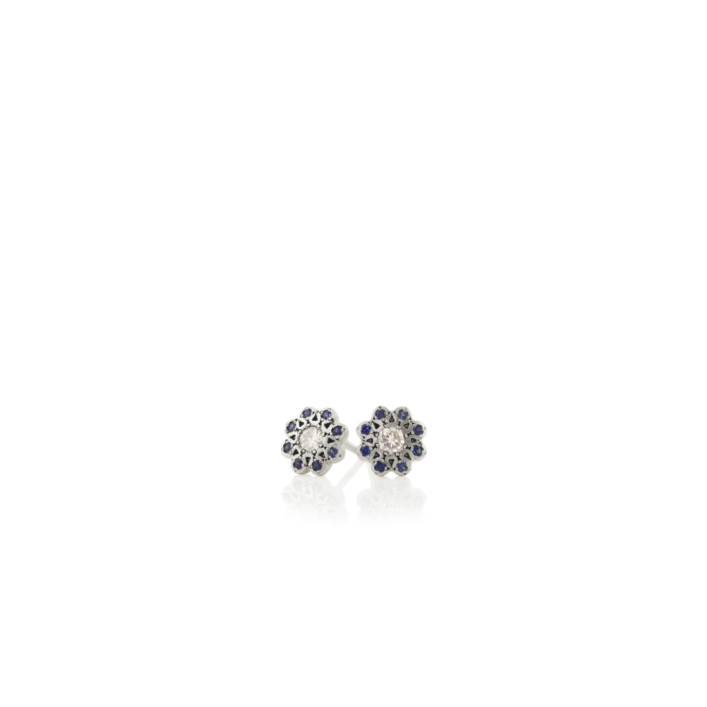 Moonflower Charm Studs