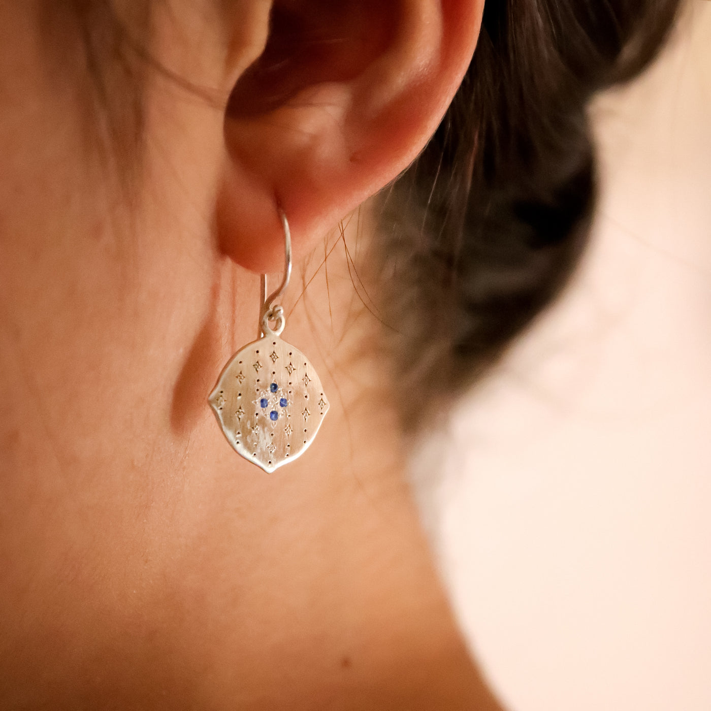 Sapphire Sky Earrings